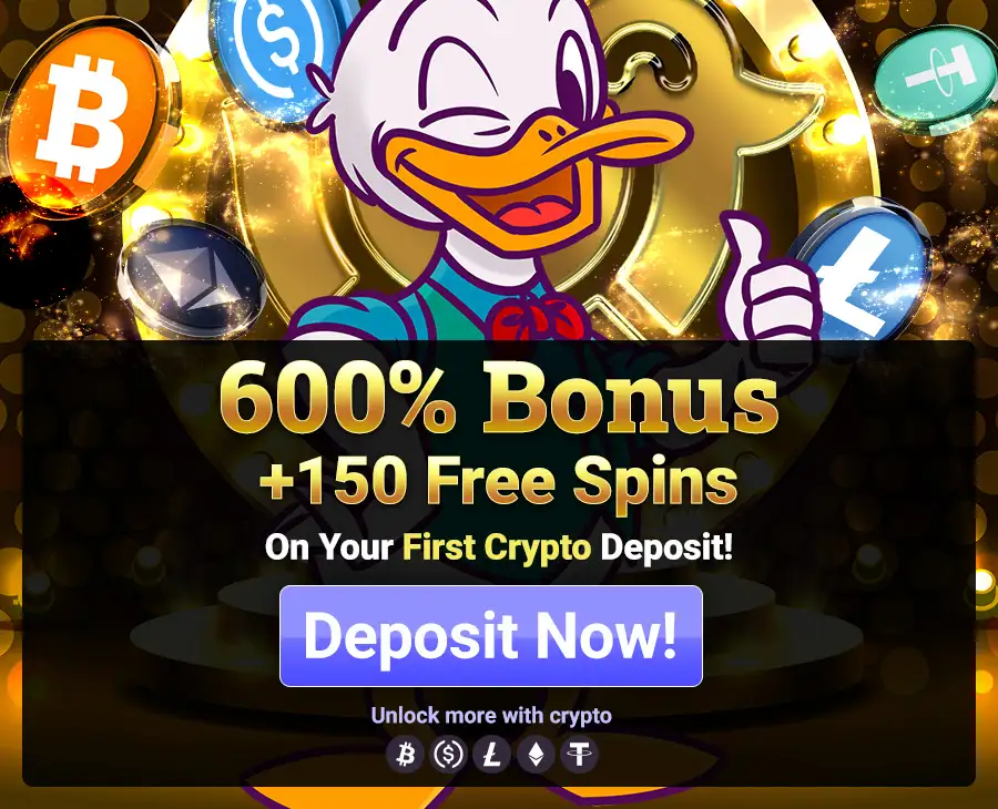 600% Crypto Bonus Offer