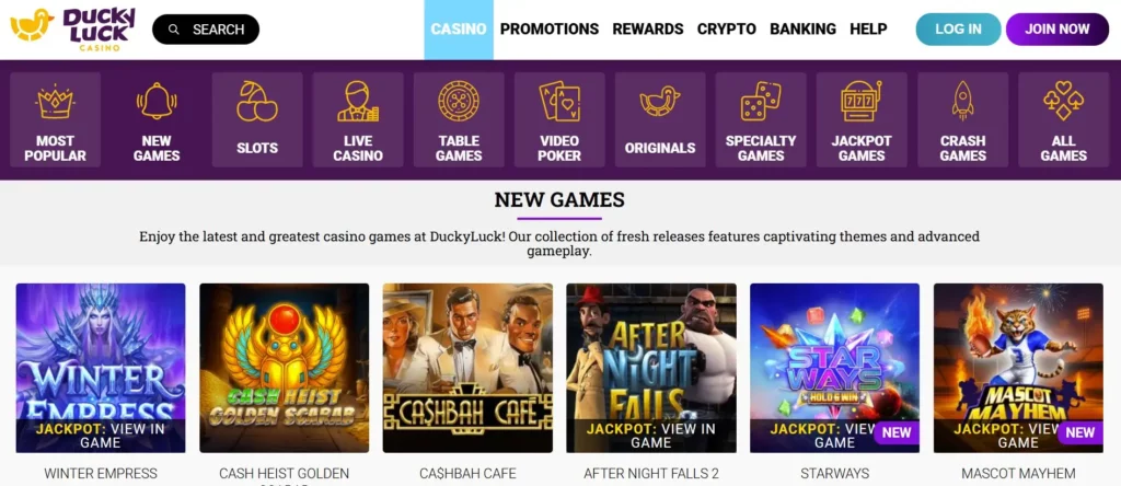 Popular Games for US Players